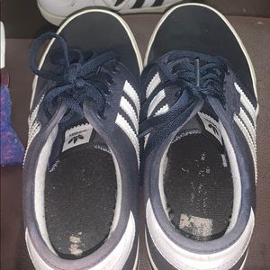 Adidas; Navy blue shoes